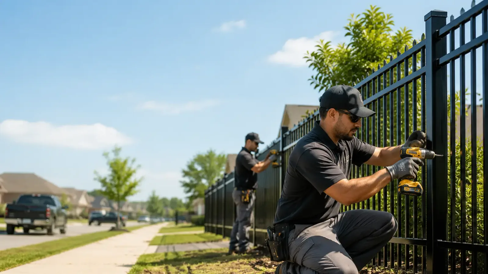 Metal Fence Installation in Crozet, VA